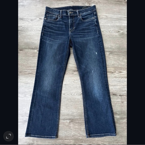 Vince Denim - Vince Bootcut Crop Jeans Dark Rinse Womens 27